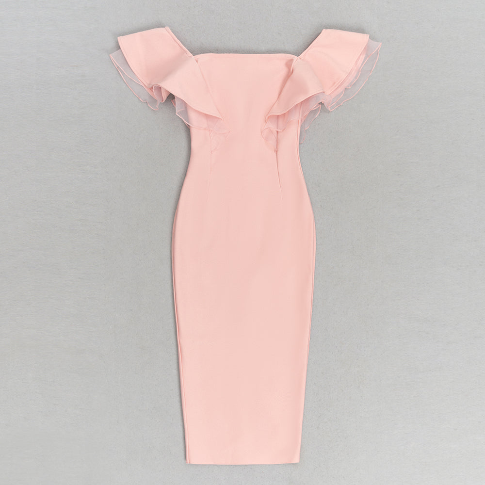 Pink Bandage Dress HB10018