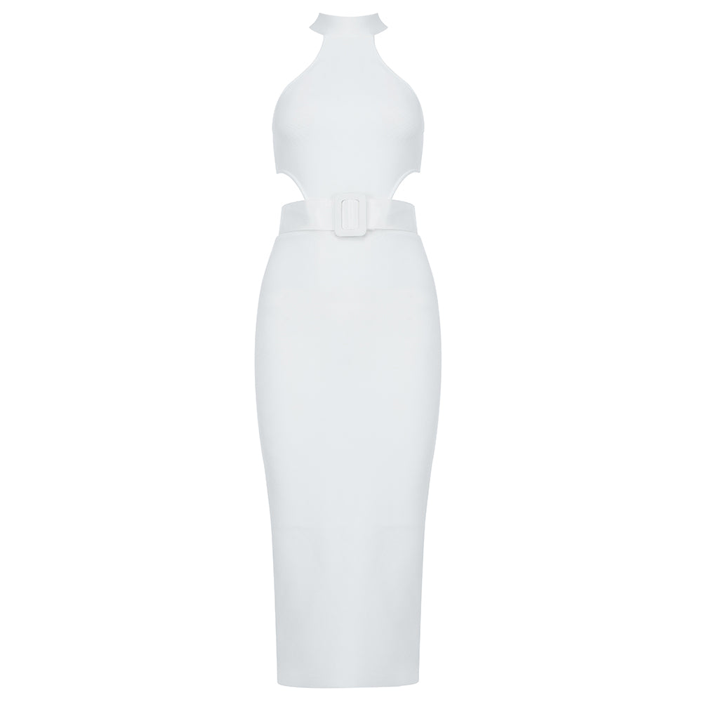 High Neck Sleeveless Cut Out Over Knee Bandage Dress HB7241 2 in wolddress