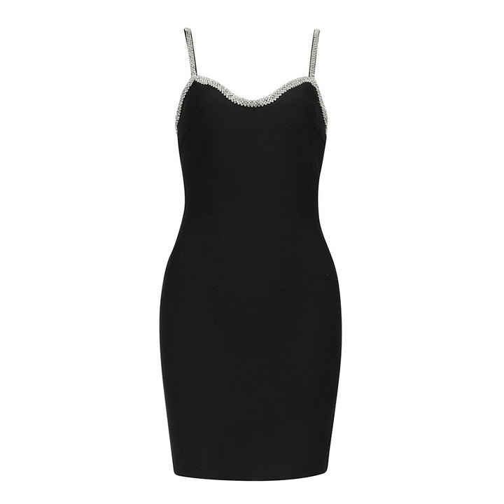Black Bandage Dress HB7398 5
