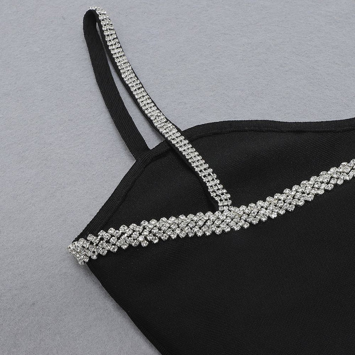 Black Bandage Dress HB7398 8