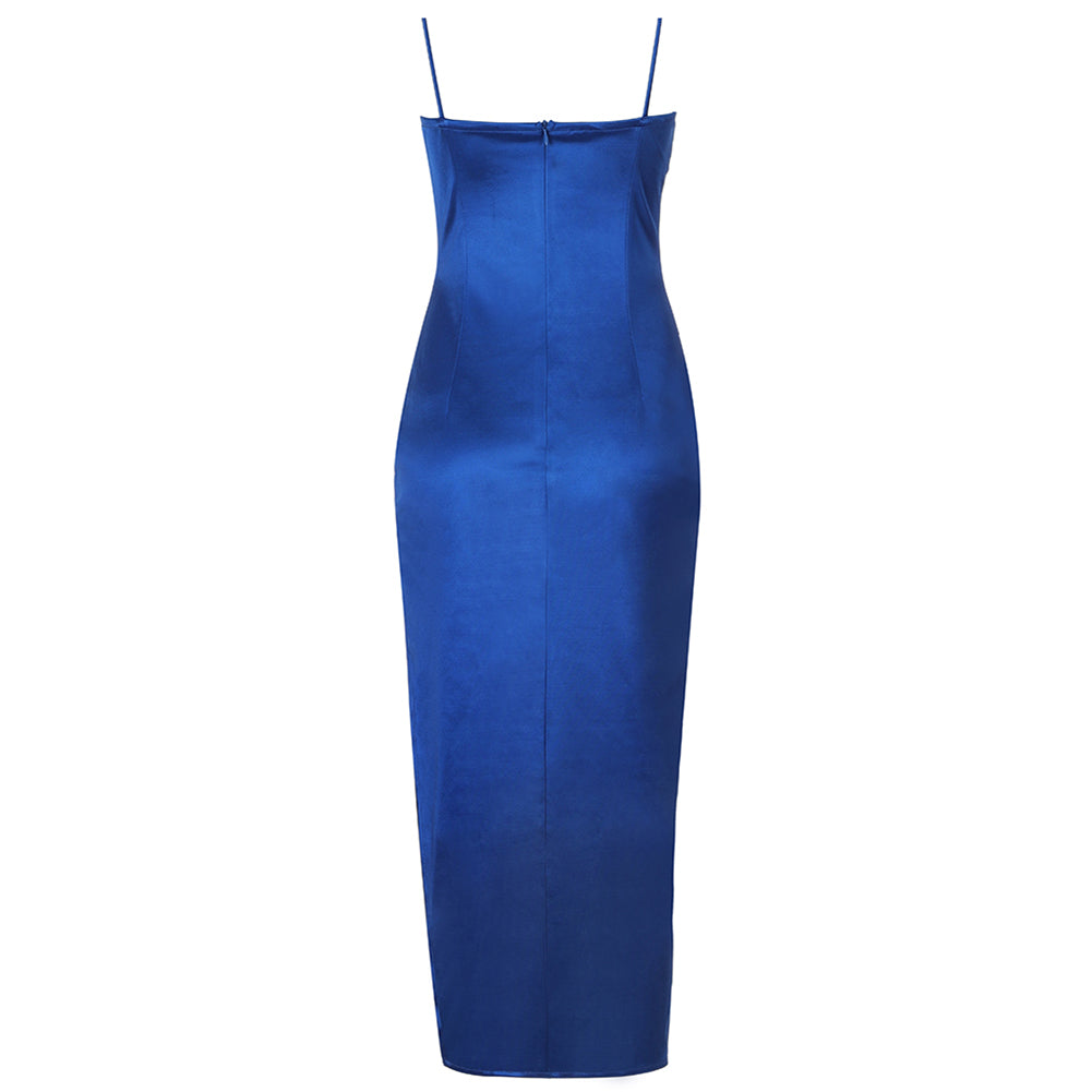 Blue Bodycon Dress HB7485 6