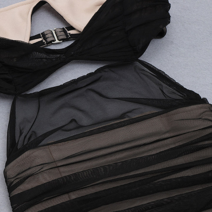 Black Bandage Dress HB7535 8