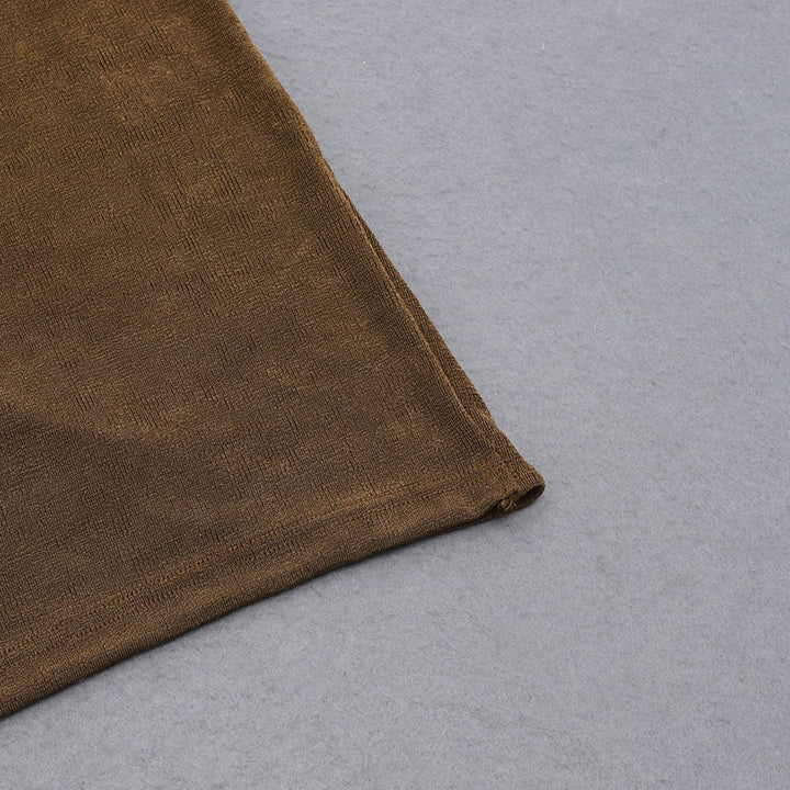 Gray Green Bodycon Dress HB7593 10