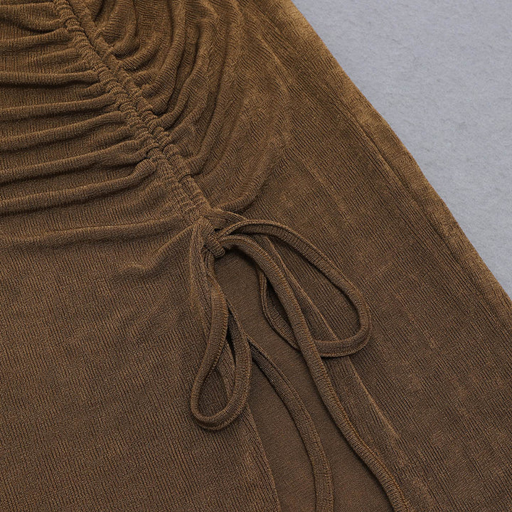 Gray Green Bodycon Dress HB7593 8