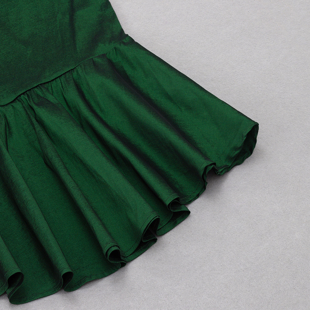 Green Bodycon Dress HB77320 8