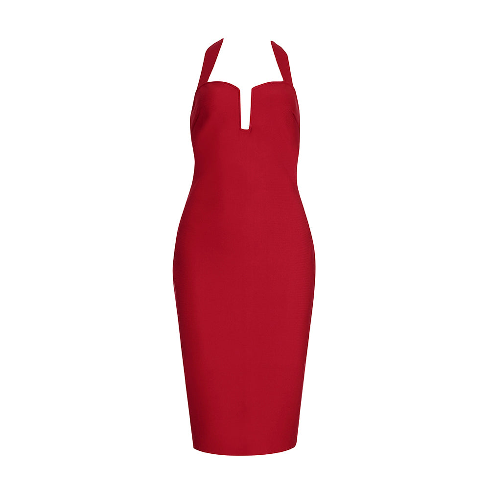 Red Bandage Dress HB7768 4