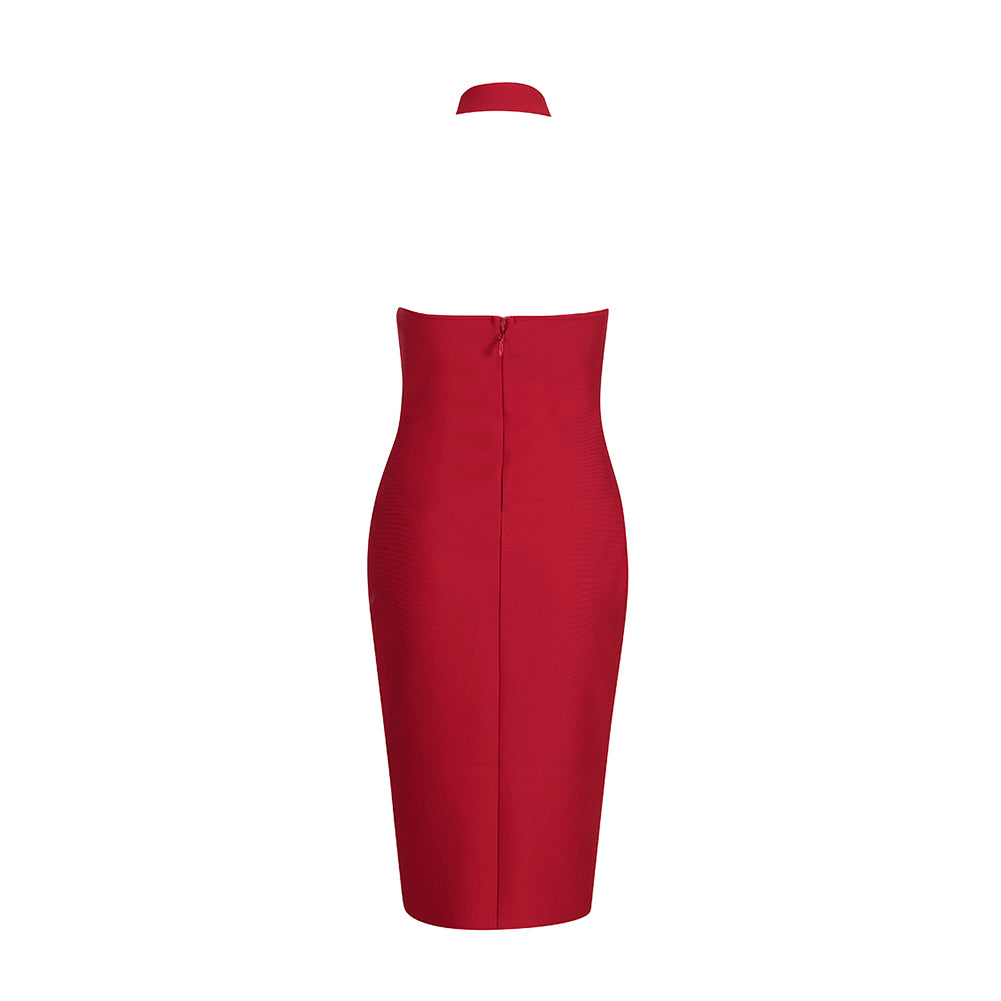 Red Bandage Dress HB7768 5