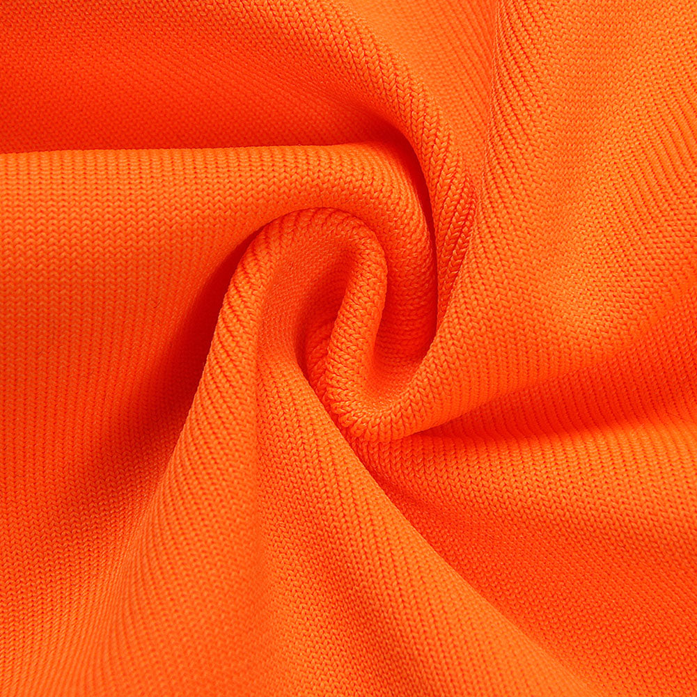 Orange Bandage Dress HL8690 10