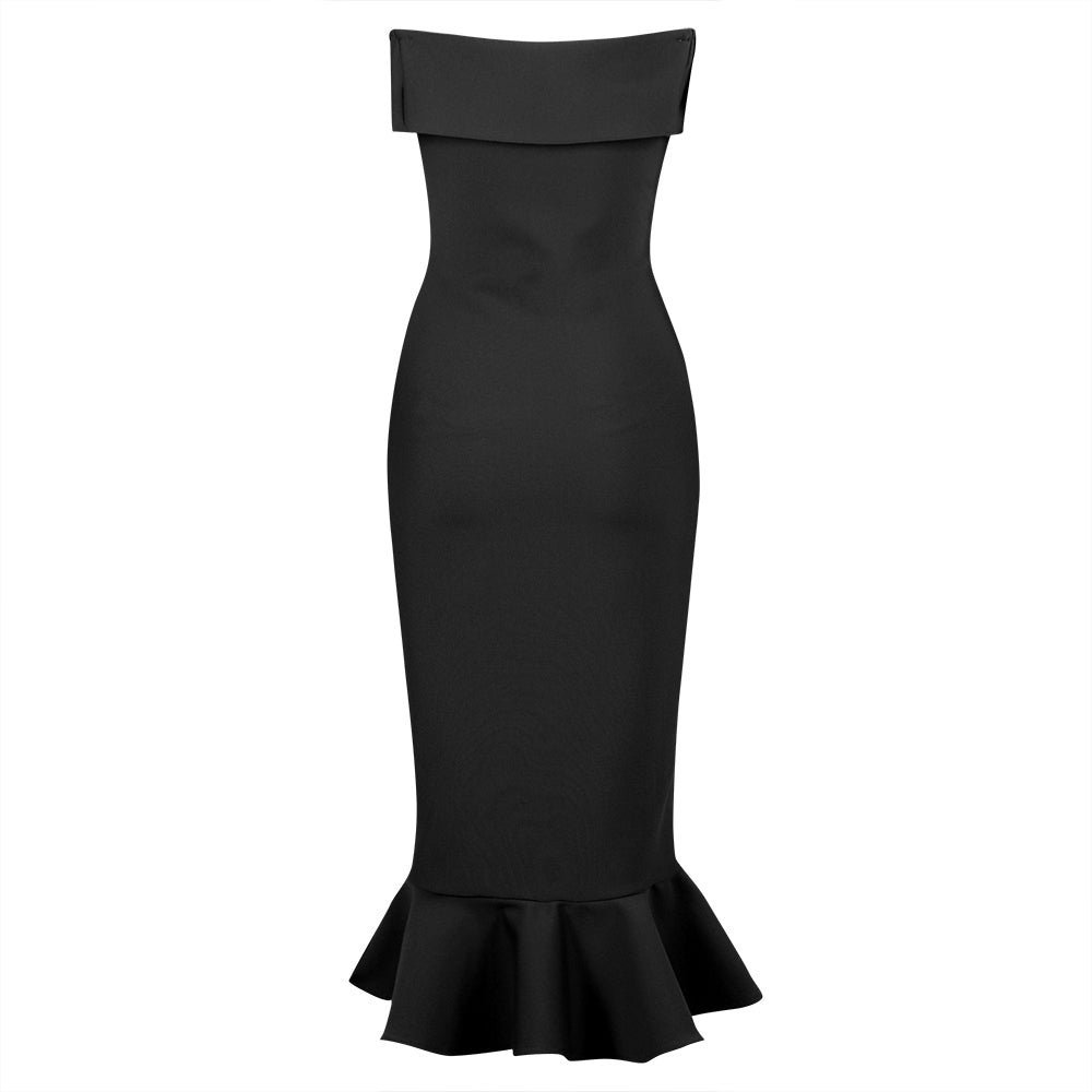 Black Bandage Dress HL8986 4