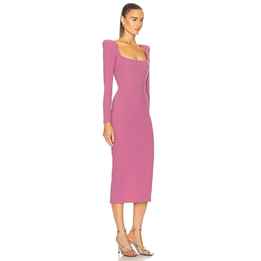 Rose Bandage Dress HL9053 2
