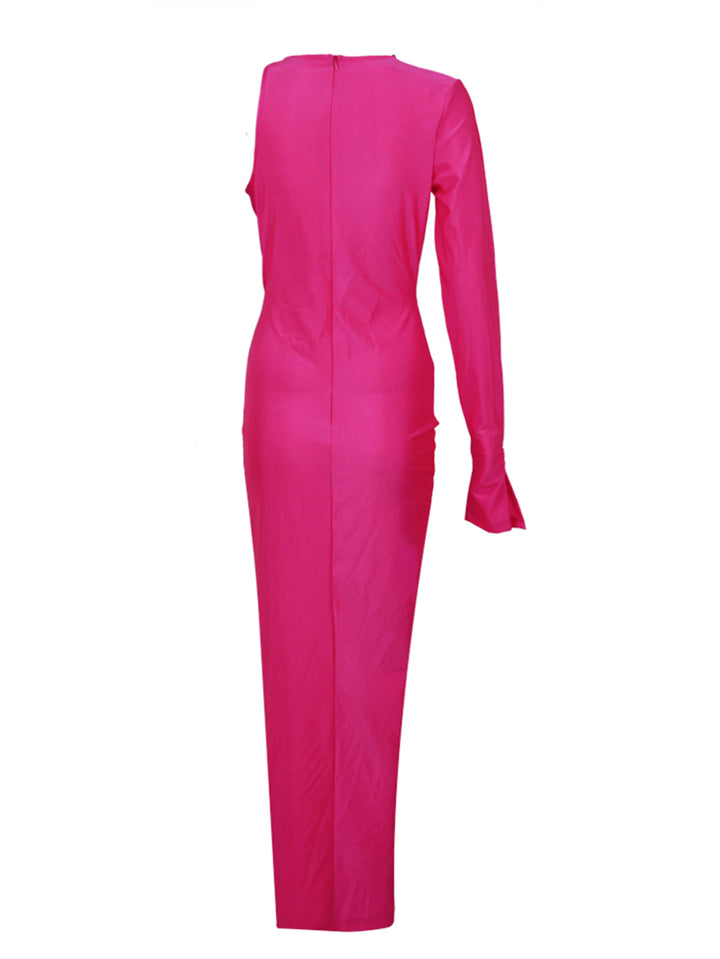 Rose Red Bodycon Dress HL9432