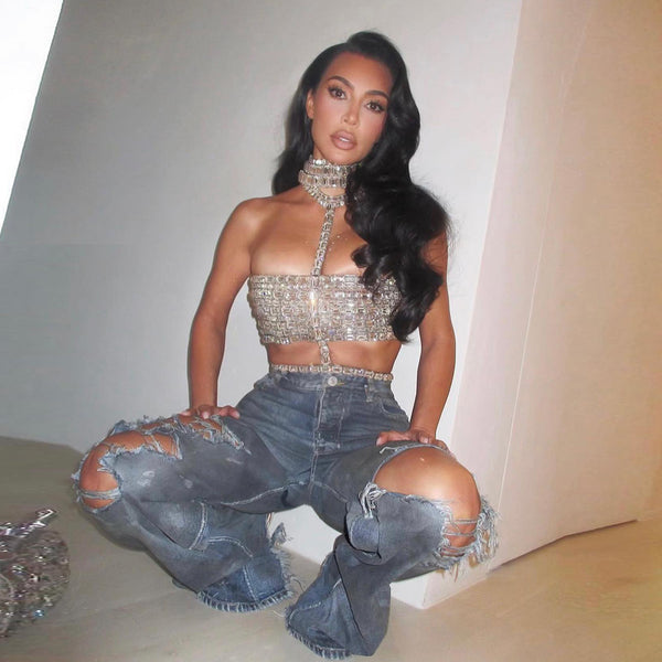 Apricot Bandage Top HL9451