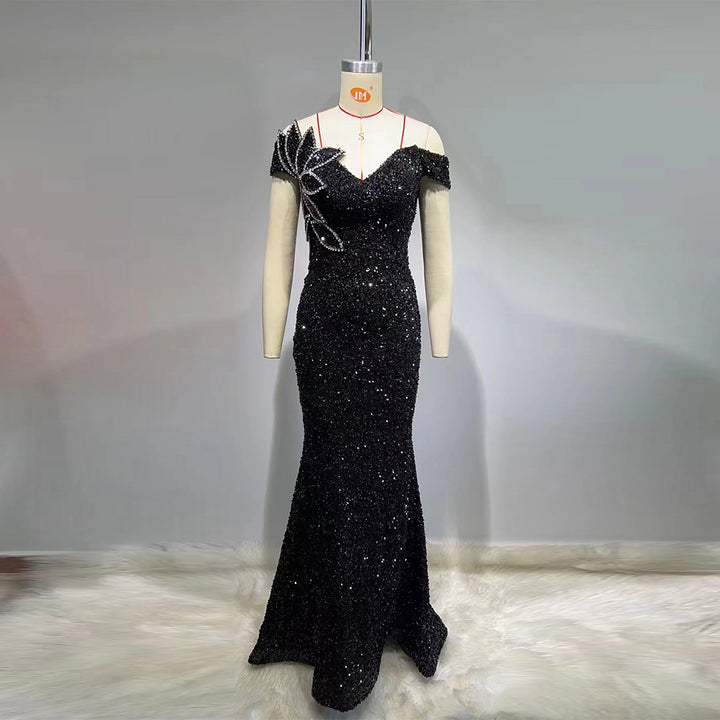 Black Bodycon Dress HT1000