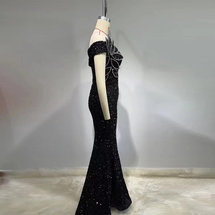 Black Bodycon Dress HT1000