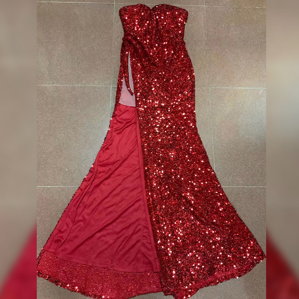 Red Bodycon Dress HT2579 3