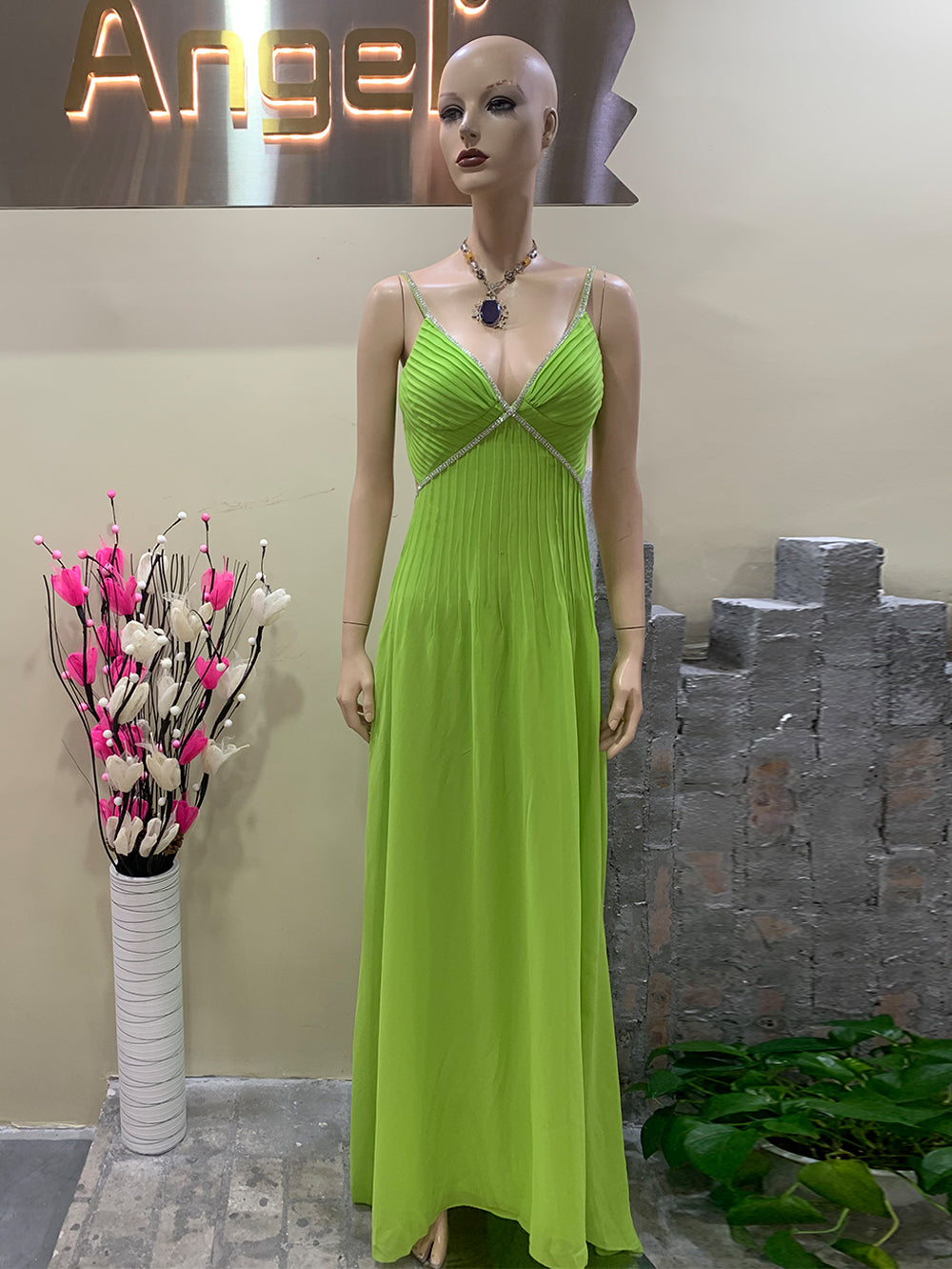 Fruit Green Bodycon Dress HT933