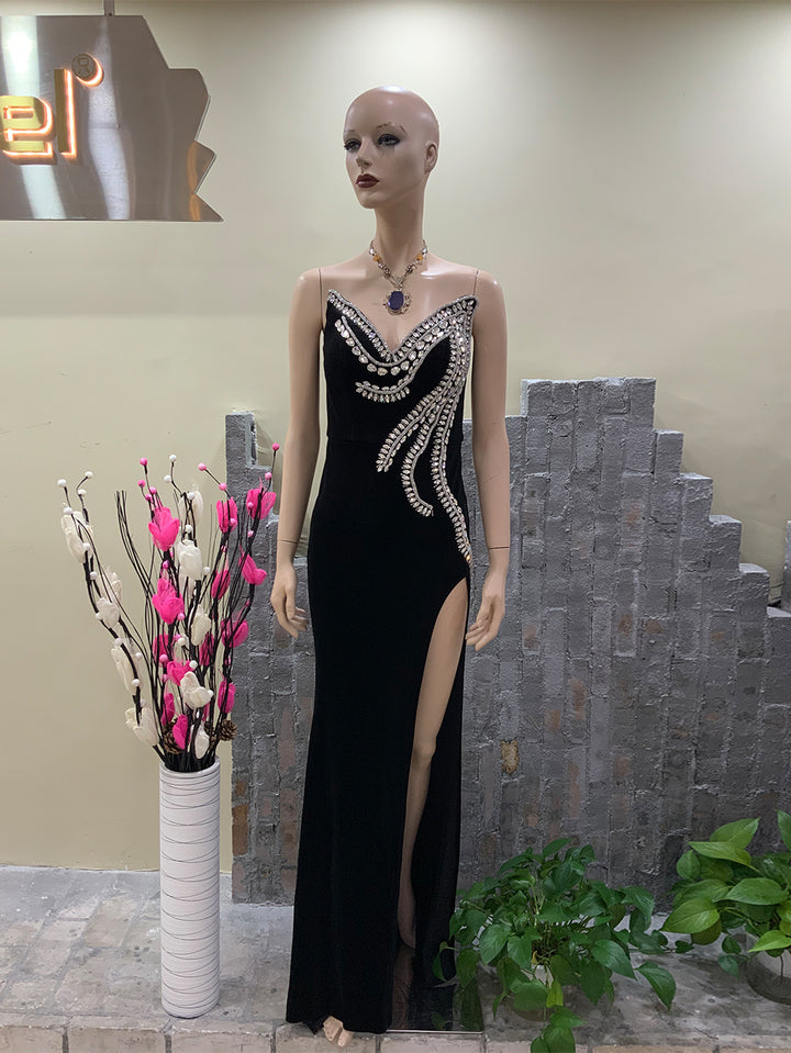 Black Bodycon Dress HT938