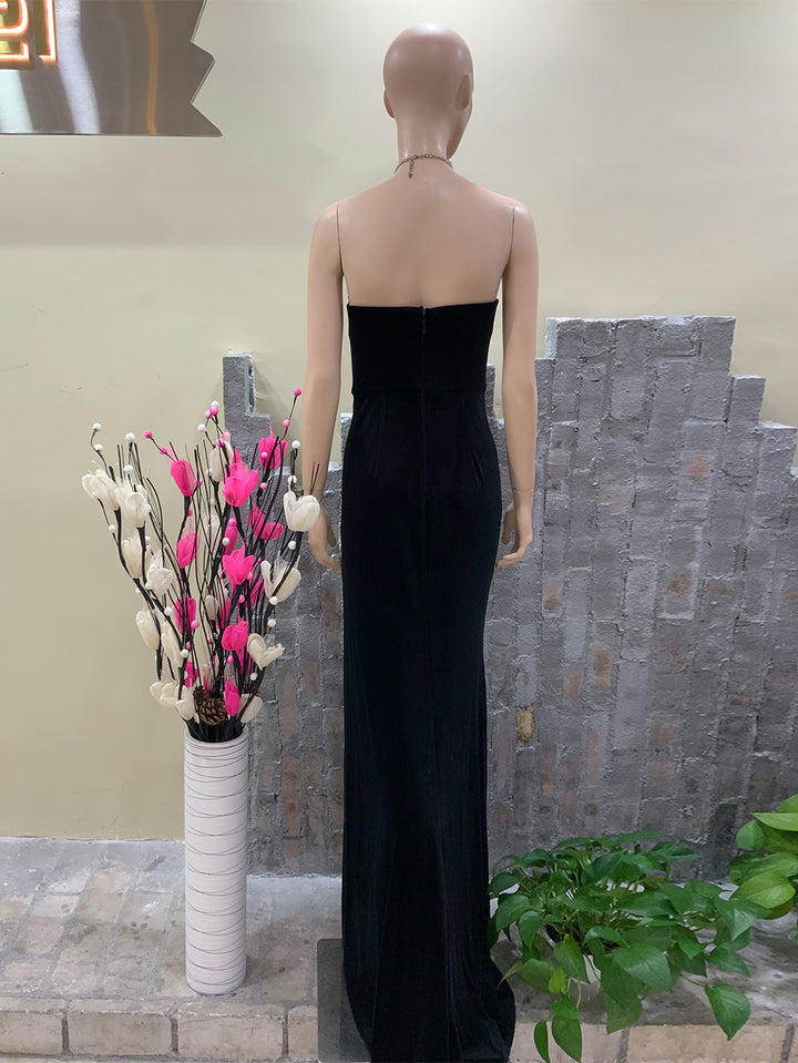 Black Bodycon Dress HT938