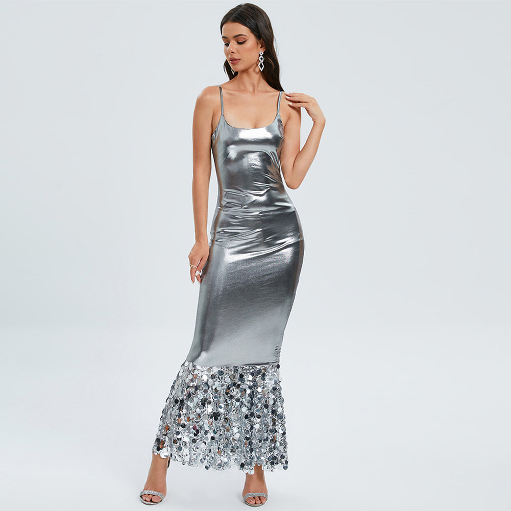 Silver Dress KLYF1050