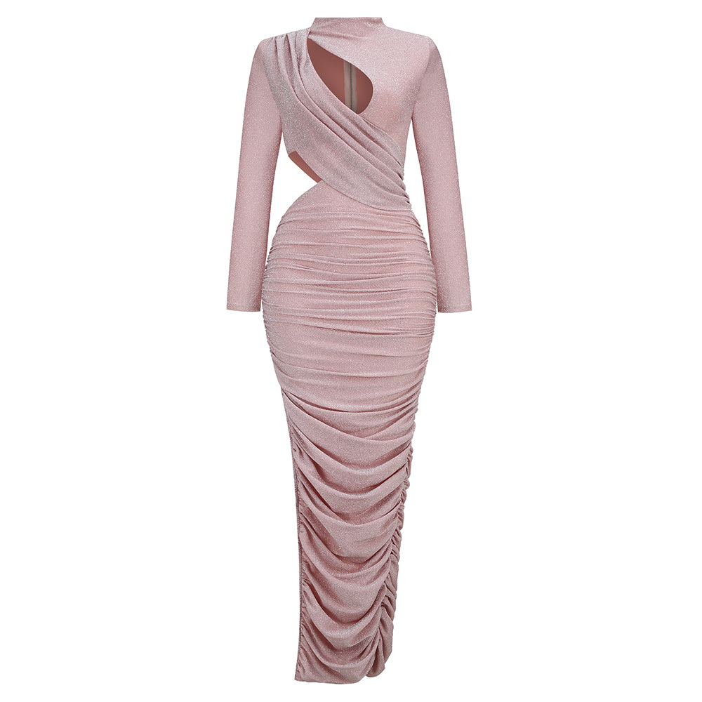 Pink Bodycon Dress KLYF393 2