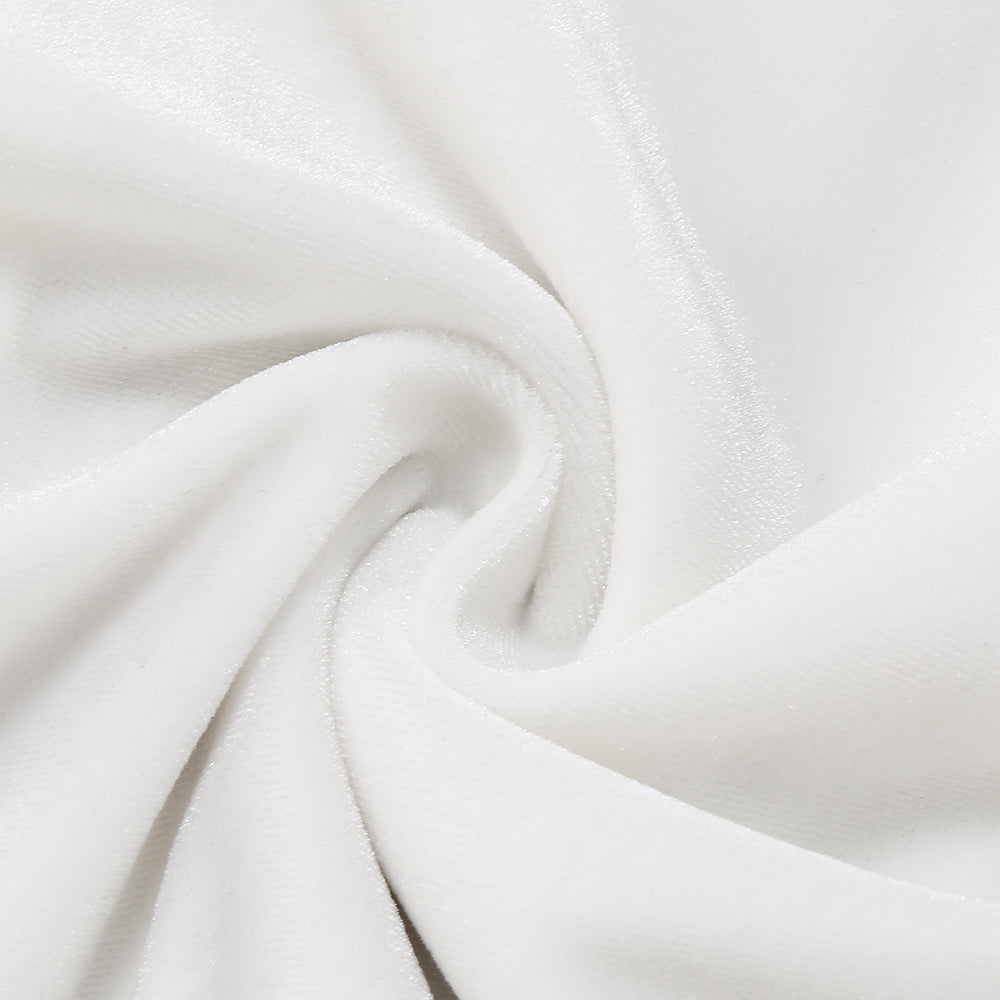 White Bodycon Dress KLYF601 9