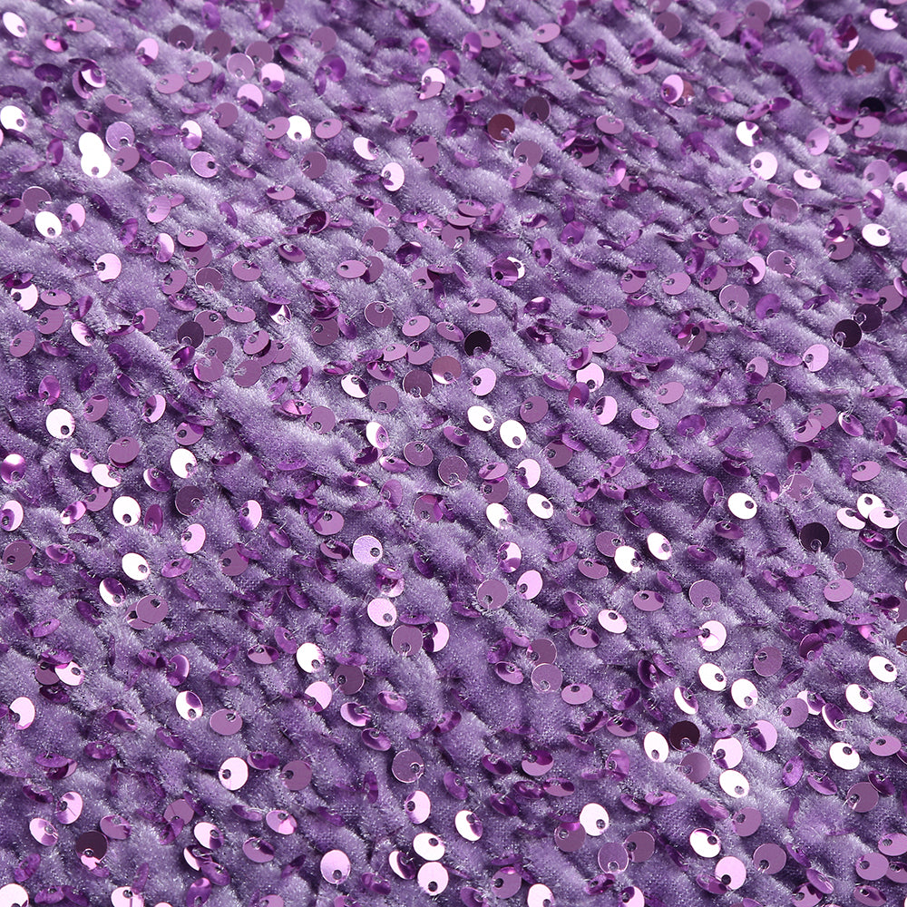 Purple Bodycon Dress KLYF611 5