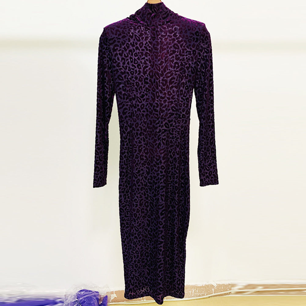 Purple Bodycon Dress OLD061605 2