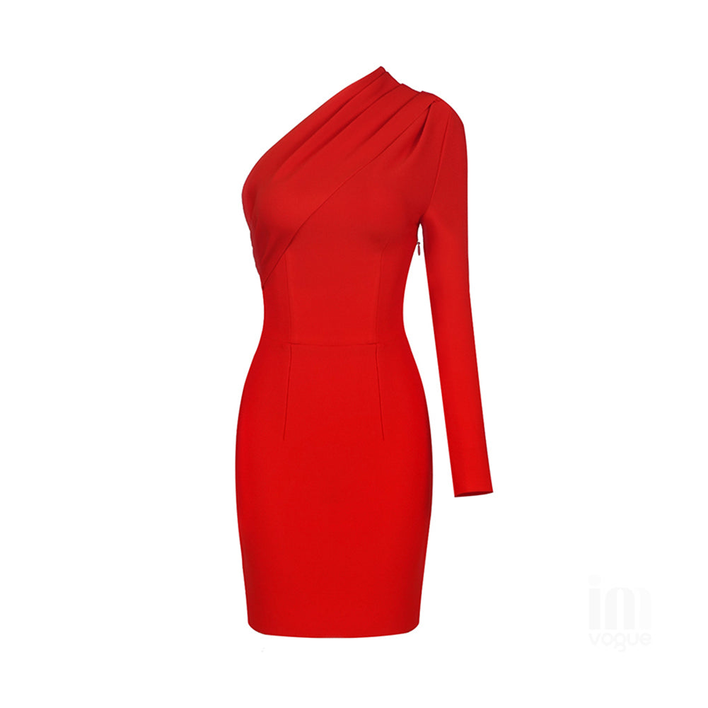Red Bandage Dress PDH1721 2