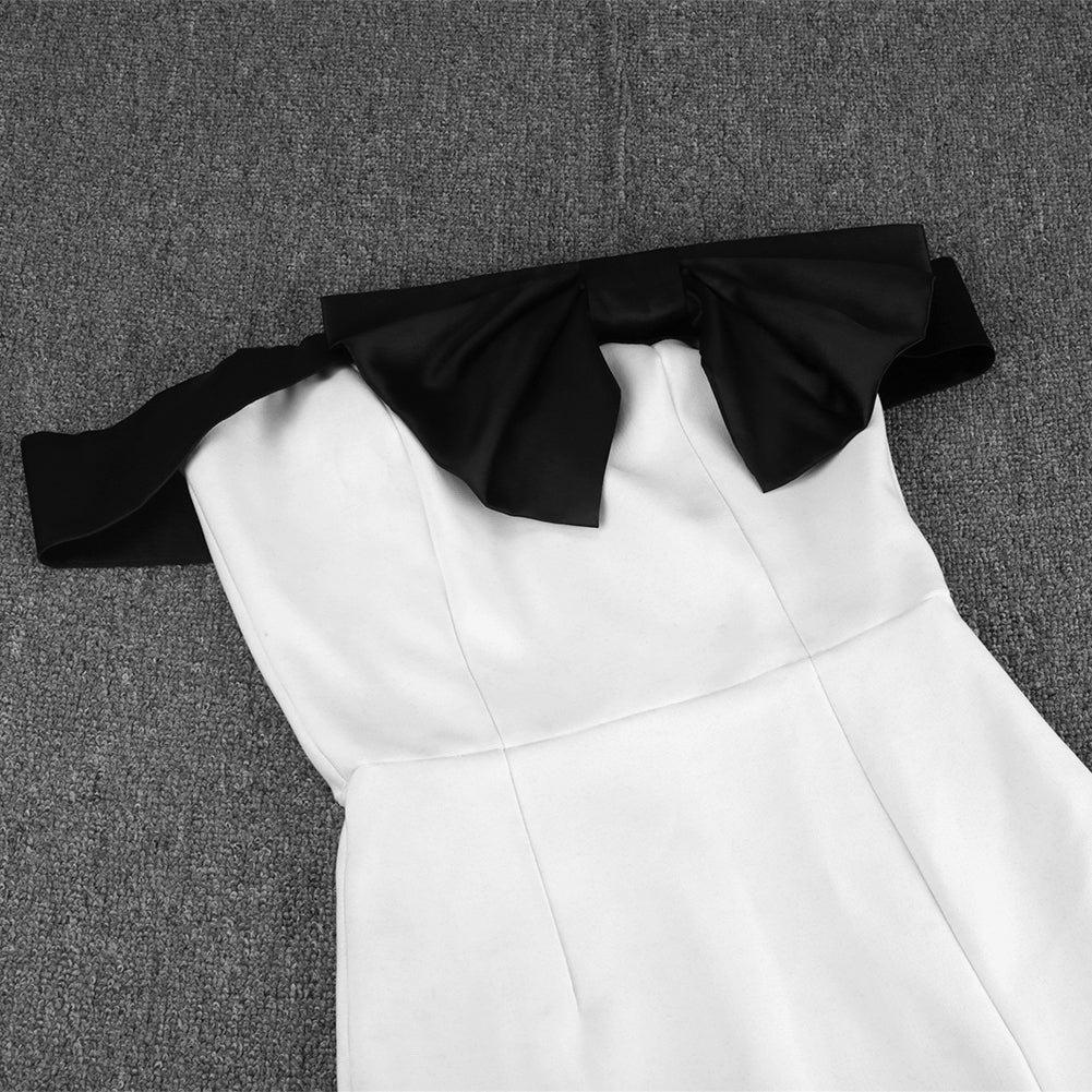 White Bandage Dress PF092001 8