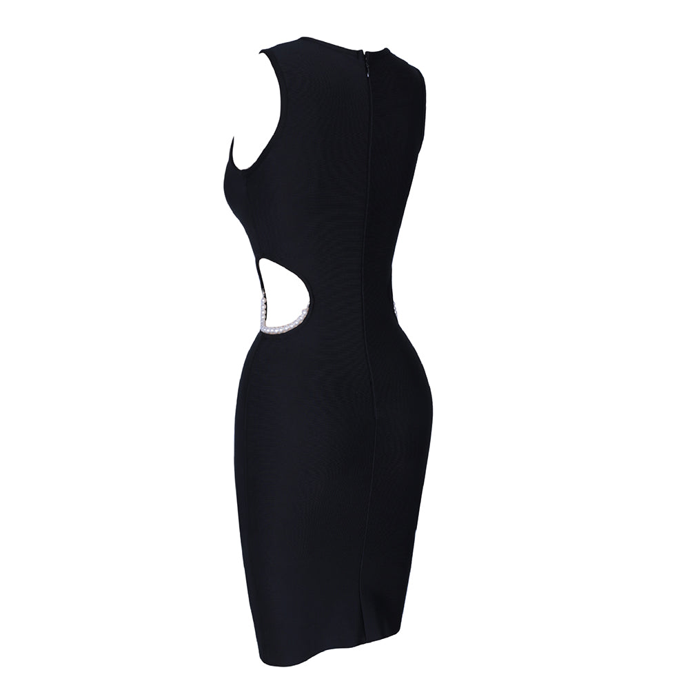 Black Bandage Dress PF21421 5