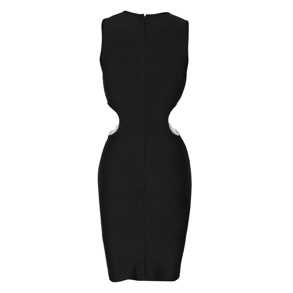 Black Bandage Dress PF21421 6