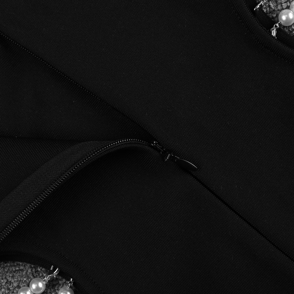 Black Bandage Dress PF21421 8