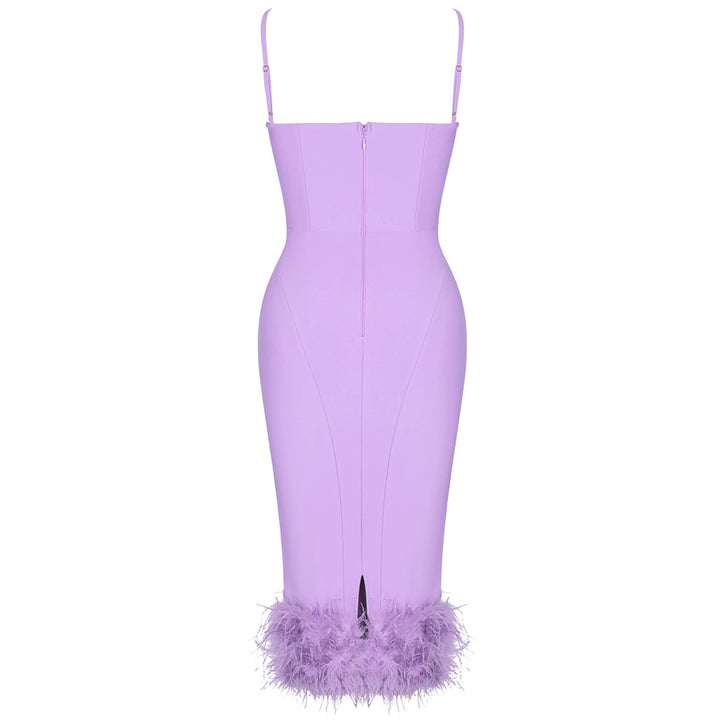 Light Purple Bandage Dress PF22054 2