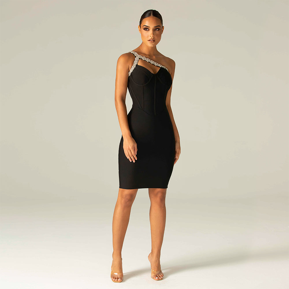 Black Bandage Dress PH01214 1