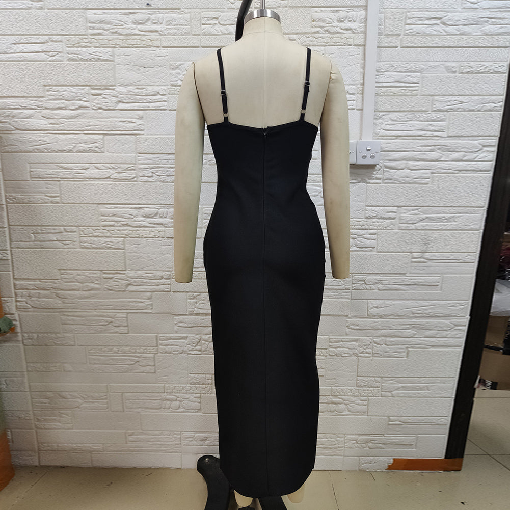 Black Bandage Dress PH0503 4
