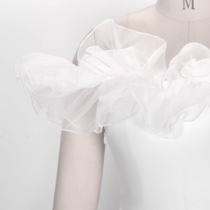 White Bandage Jumpsuits PP091922 8