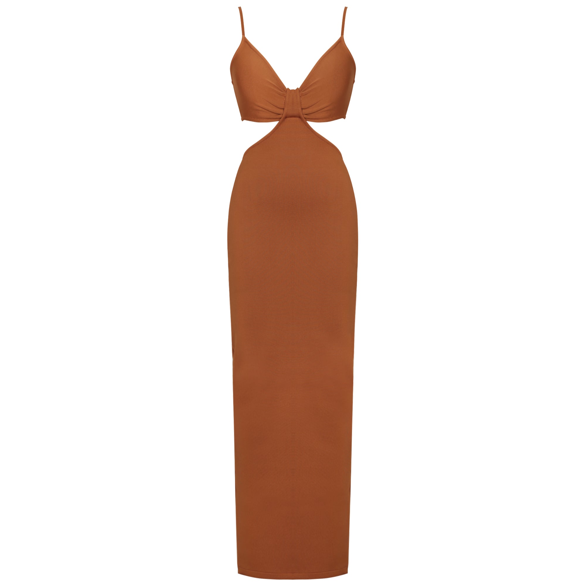 Strappy Exposed Waist Bandage Dress PP19427