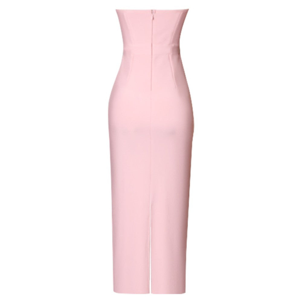 Pink Bandage Dress PZC1426 6