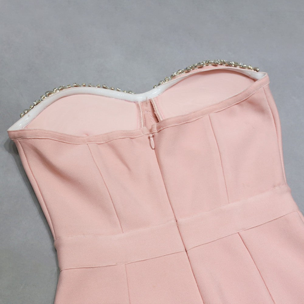 Pink Bandage Dress PZC1426 8