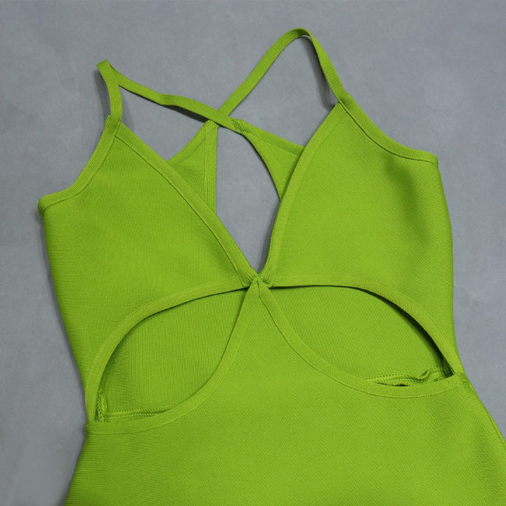 Green Bandage Dress PZC1430 7
