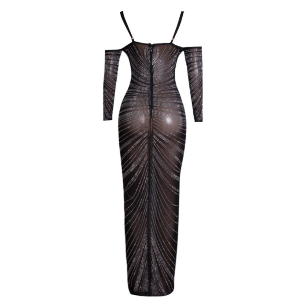 Black Bandage Dress PZC1752 5
