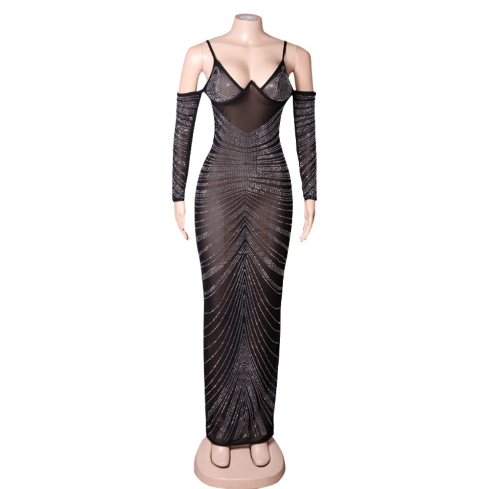 Black Bandage Dress PZC1752 6