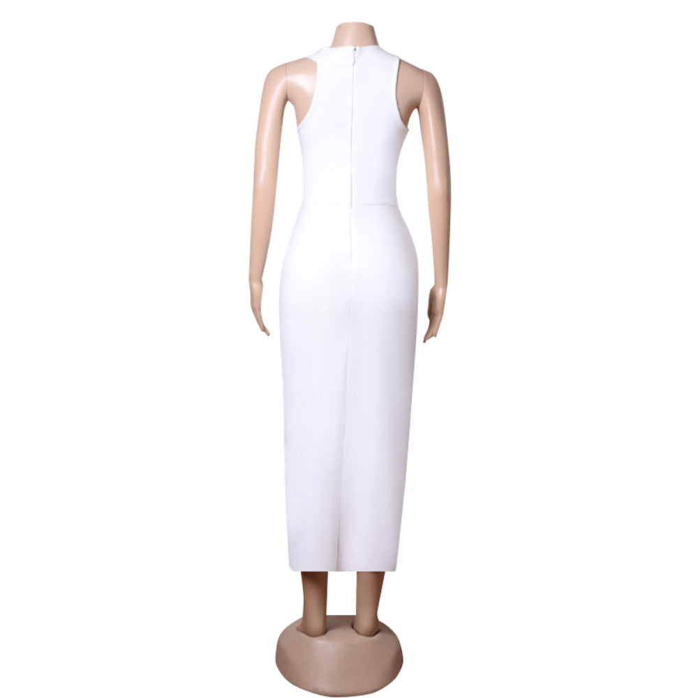 White Bandage Dress PZC2089 6