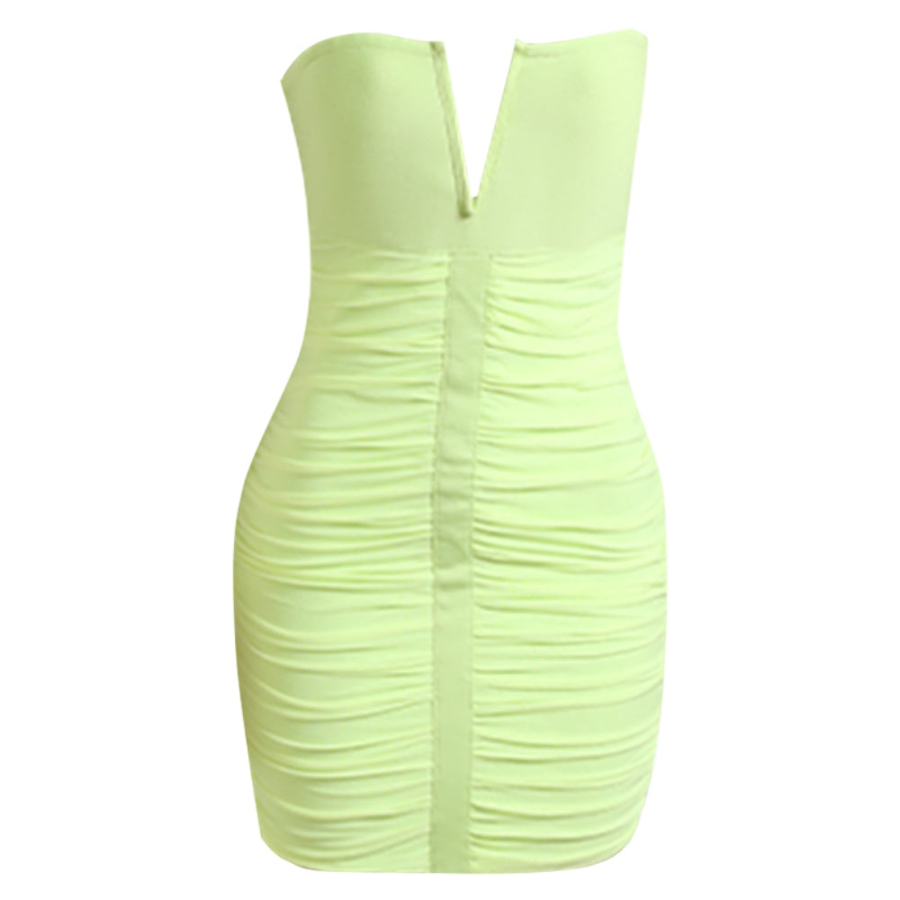 Green Bandage Dress PZC2096 5