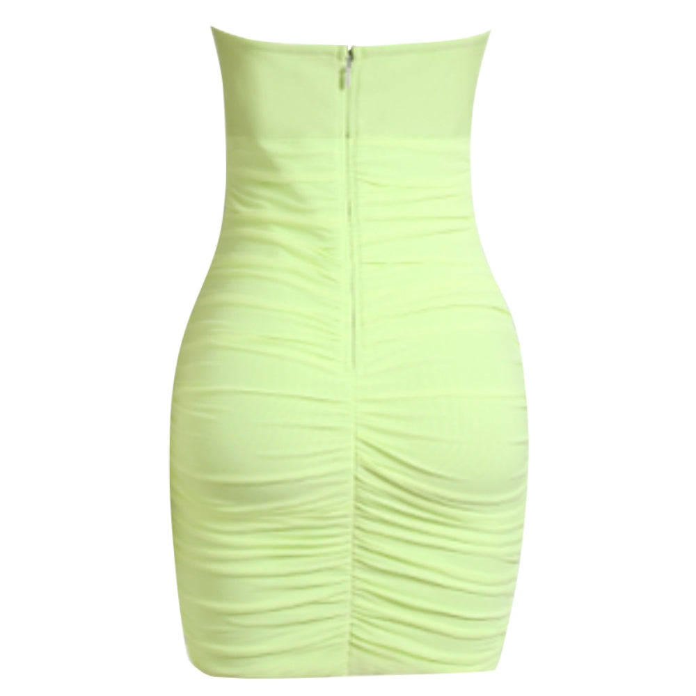 Green Bandage Dress PZC2096 6