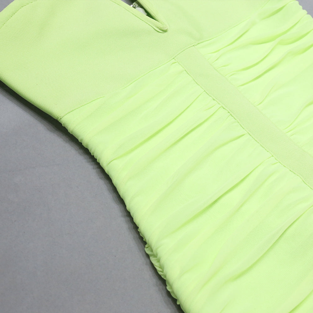 Green Bandage Dress PZC2096 8