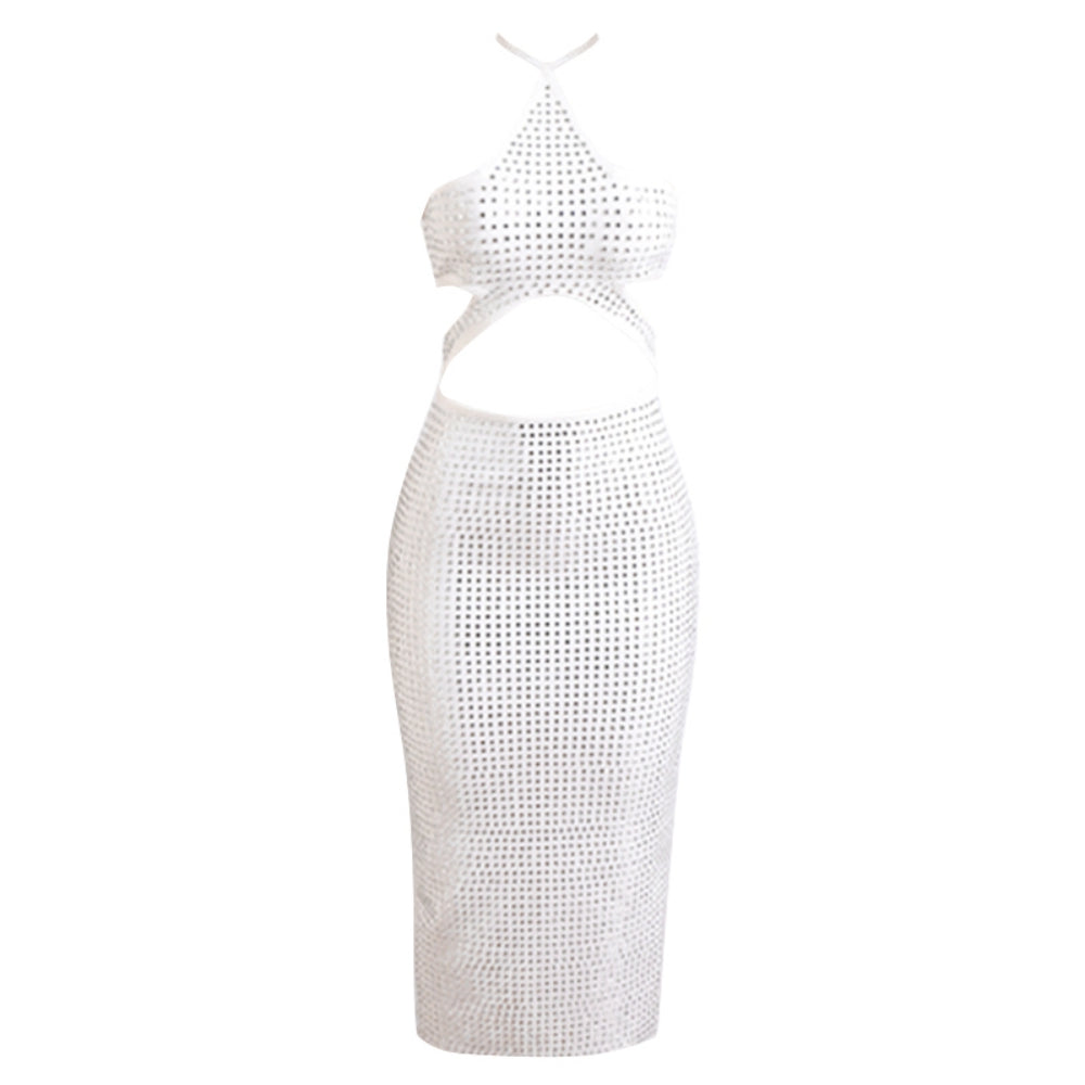 White Bandage Dress PZC2103 5