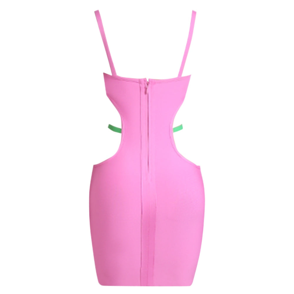 Pink Bandage Dress PZC2168 6