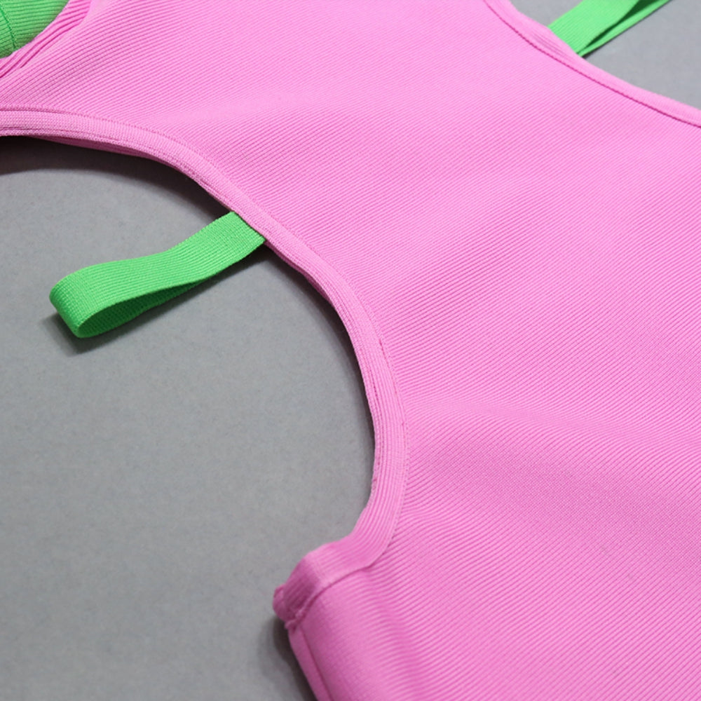 Pink Bandage Dress PZC2168 8