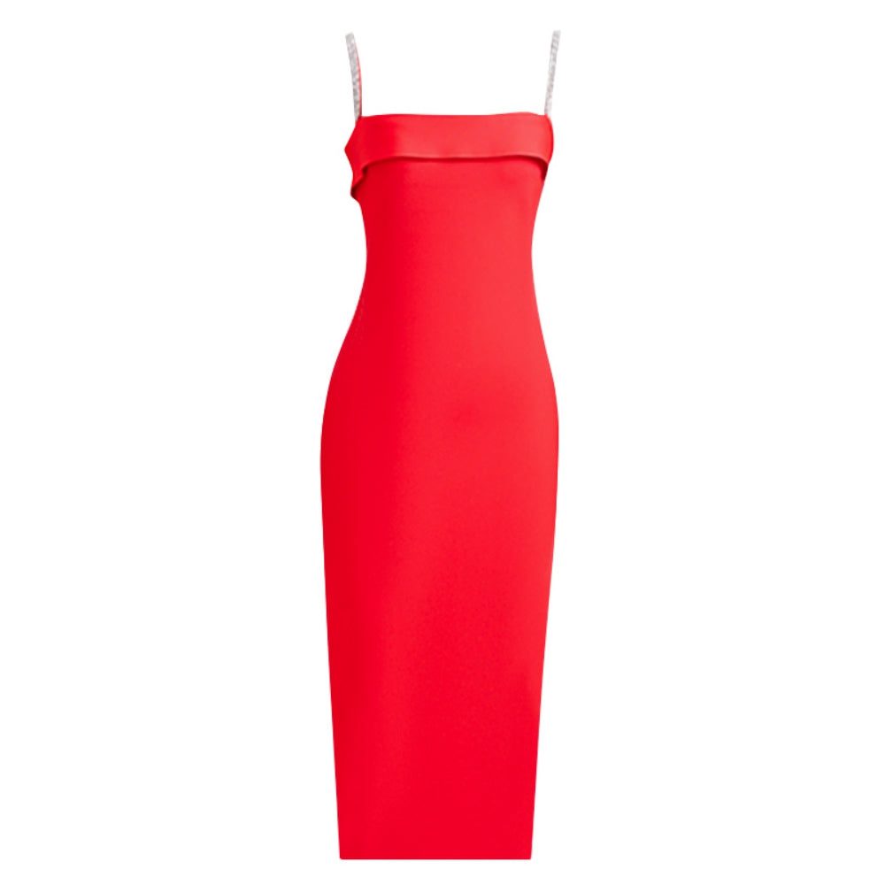Red Bandage Dress PZC2176 5